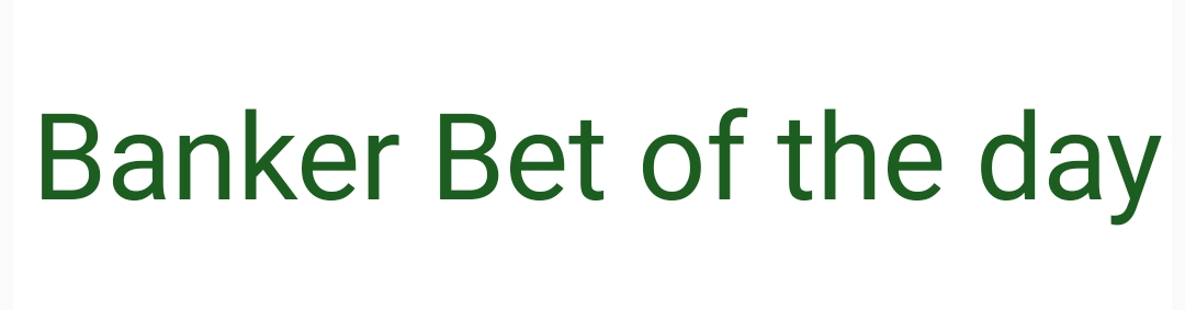 rbet banker of the day